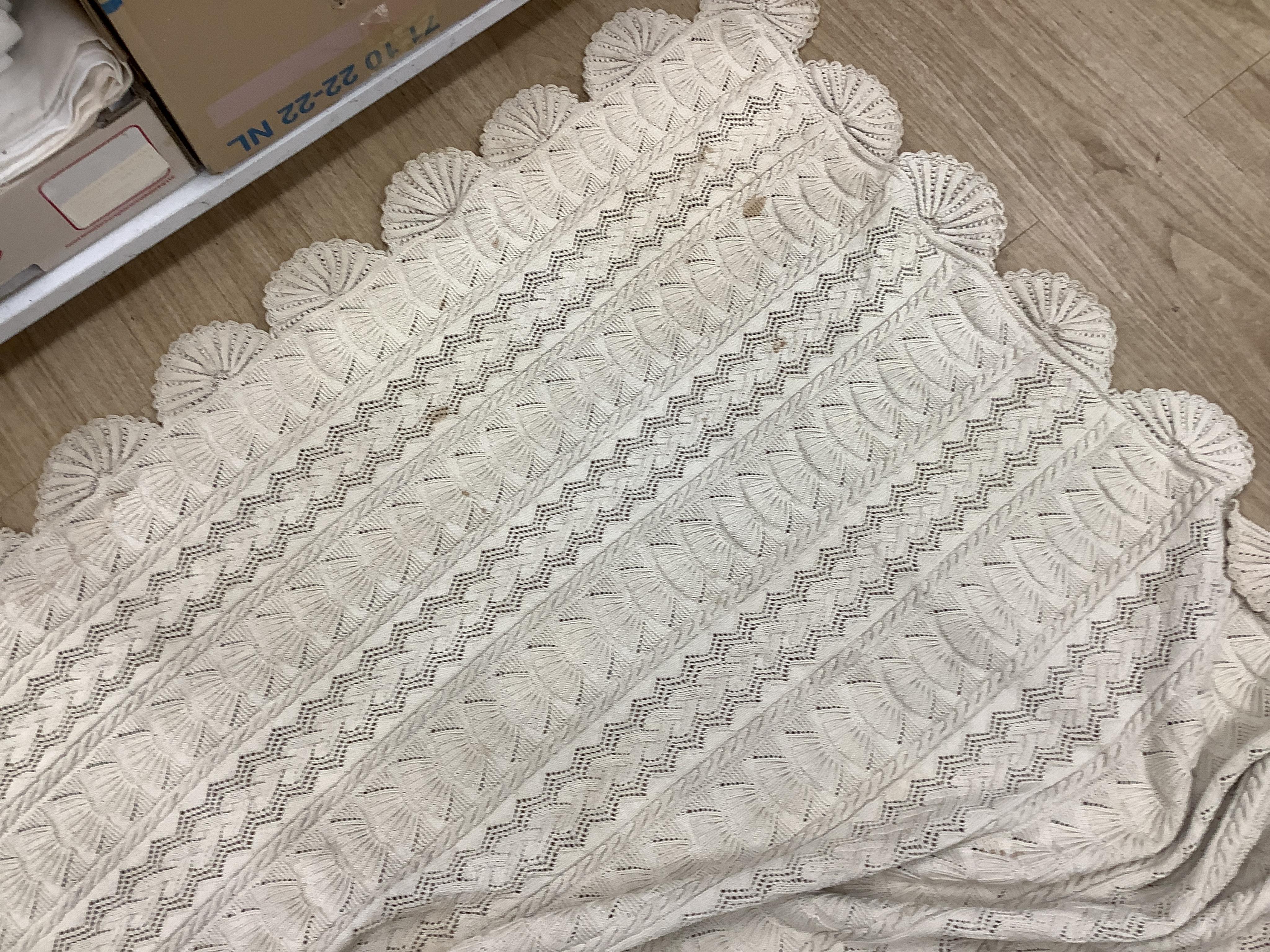 Three crochet bed covers